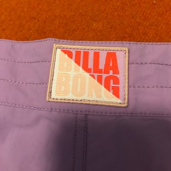 Billabong retro lilac high rise shorts NWT - Picture 6 of 8